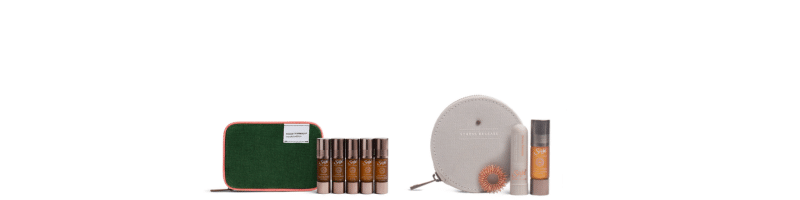 Saje products. Stress relief kit and holiday pocket pharmacy